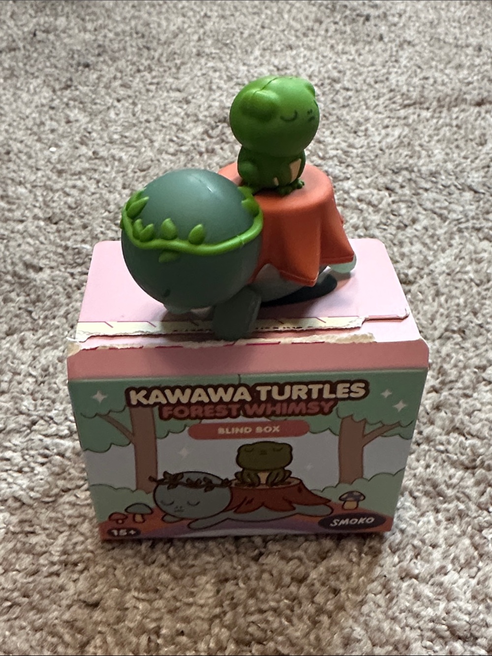 Kawawa Turtles Forest Whimsy Figure - Stumpy Sprout Kawawa Turtle